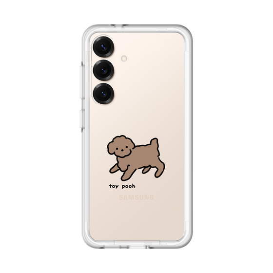 スリムプロテクションプレミアムケース［ オリジナル - CASEPLAYイヌ - toy pooh ］