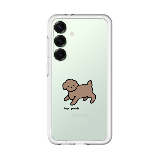 スリムプロテクションプレミアムケース［ オリジナル - CASEPLAYイヌ - toy pooh ］