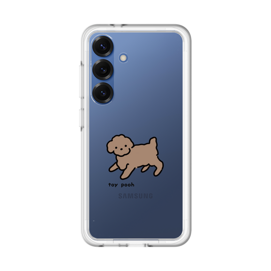 スリムプロテクションプレミアムケース［ オリジナル - CASEPLAYイヌ - toy pooh ］