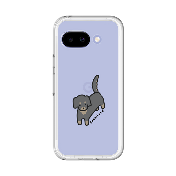 スリムプロテクションプレミアムケース［ オリジナル - CASEPLAYイヌ - dachsund ］
