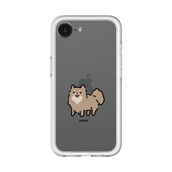 スリムプロテクションプレミアムケース［ オリジナル - CASEPLAYイヌ - pome ］