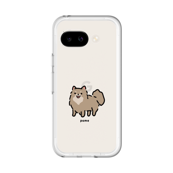 スリムプロテクションプレミアムケース［ オリジナル - CASEPLAYイヌ - pome ］