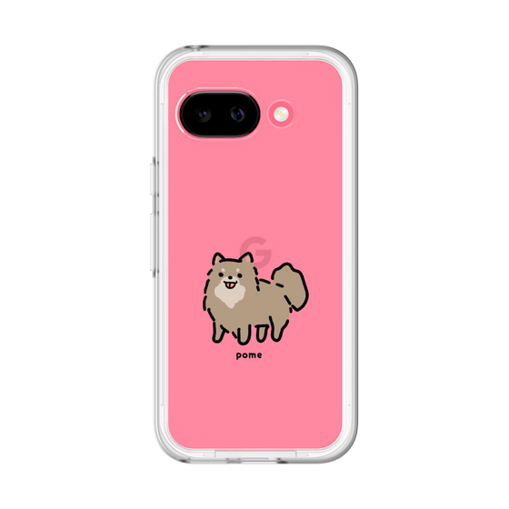 スリムプロテクションプレミアムケース［ オリジナル - CASEPLAYイヌ - pome ］