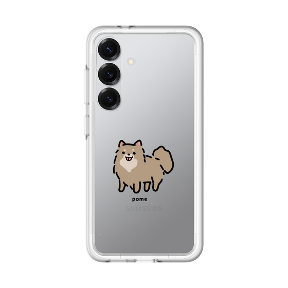スリムプロテクションプレミアムケース［ オリジナル - CASEPLAYイヌ - pome ］