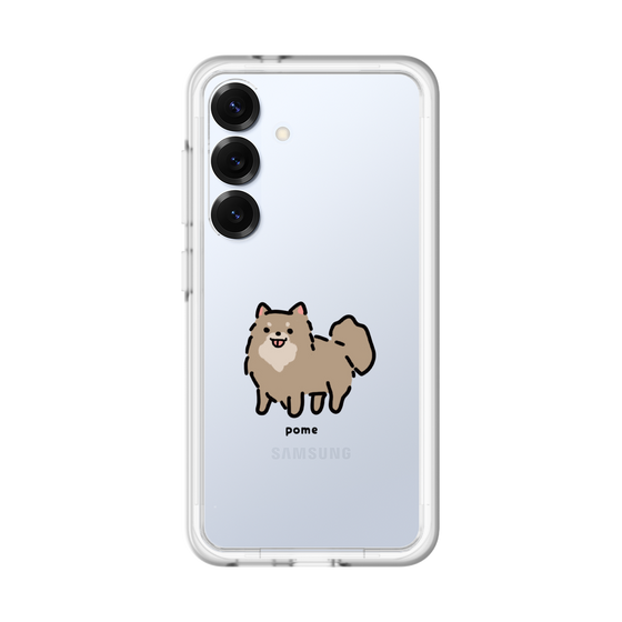 スリムプロテクションプレミアムケース［ オリジナル - CASEPLAYイヌ - pome ］