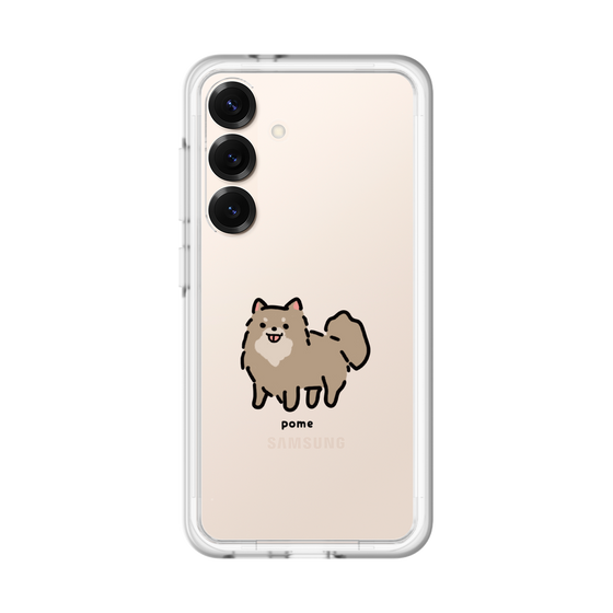 スリムプロテクションプレミアムケース［ オリジナル - CASEPLAYイヌ - pome ］