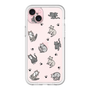 スリムプロテクションプレミアムケース［ オリジナル - CASEPLAYネコ総柄 - color ］