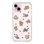 スリムプロテクションプレミアムケース［ オリジナル - CASEPLAYイヌ総柄 - color ］