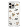 スリムプロテクションプレミアムケース［ オリジナル - CASEPLAYイヌ総柄 - color ］