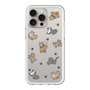 スリムプロテクションプレミアムケース［ オリジナル - CASEPLAYイヌ総柄 - color ］