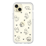 スリムプロテクションプレミアムケース［ オリジナル - CASEPLAYネコ総柄 - black ］