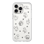 スリムプロテクションプレミアムケース［ オリジナル - CASEPLAYネコ総柄 - black ］