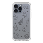 スリムプロテクションプレミアムケース［ オリジナル - CASEPLAYネコ総柄 - black ］