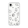 スリムプロテクションプレミアムケース［ オリジナル - CASEPLAYネコ総柄 - black ］