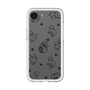 スリムプロテクションプレミアムケース［ オリジナル - CASEPLAYネコ総柄 - black ］
