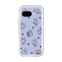 スリムプロテクションプレミアムケース［ オリジナル - CASEPLAYネコ総柄 - black ］