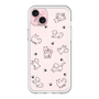 スリムプロテクションプレミアムケース［ オリジナル - CASEPLAYイヌ総柄 - black ］
