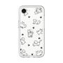 スリムプロテクションプレミアムケース［ オリジナル - CASEPLAYイヌ総柄 - black ］