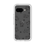 スリムプロテクションプレミアムケース［ オリジナル - CASEPLAYイヌ総柄 - black ］