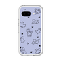 スリムプロテクションプレミアムケース［ オリジナル - CASEPLAYイヌ総柄 - black ］