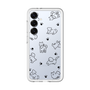 スリムプロテクションプレミアムケース［ オリジナル - CASEPLAYイヌ総柄 - black ］