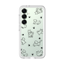 スリムプロテクションプレミアムケース［ オリジナル - CASEPLAYイヌ総柄 - black ］