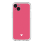 スリムプロテクションプレミアムケース［ オリジナル - 推し色ハート - レッド ］