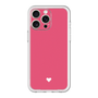 スリムプロテクションプレミアムケース［ オリジナル - 推し色ハート - レッド ］