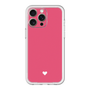 スリムプロテクションプレミアムケース［ オリジナル - 推し色ハート - レッド ］