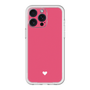 スリムプロテクションプレミアムケース［ オリジナル - 推し色ハート - レッド ］