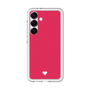 スリムプロテクションプレミアムケース［ オリジナル - 推し色ハート - レッド ］
