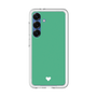 スリムプロテクションプレミアムケース［ オリジナル - 推し色ハート - グリーン ］