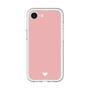 スリムプロテクションプレミアムケース［ オリジナル - 推し色ハート - ピンク ］