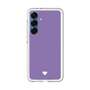 スリムプロテクションプレミアムケース［ オリジナル - 推し色ハート - パープル ］