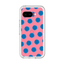 スリムプロテクションプレミアムケース［ オリジナル - 推し色水玉 - ブルー ］