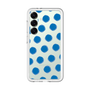 スリムプロテクションプレミアムケース［ オリジナル - 推し色水玉 - ブルー ］