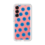 スリムプロテクションプレミアムケース［ オリジナル - 推し色水玉 - ブルー ］