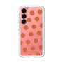 スリムプロテクションプレミアムケース［ オリジナル - 推し色水玉 - レッド ］