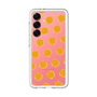 スリムプロテクションプレミアムケース［ オリジナル - 推し色水玉 - オレンジ ］