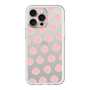 スリムプロテクションプレミアムケース［ オリジナル - 推し色水玉 - ピンク ］