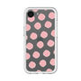 スリムプロテクションプレミアムケース［ オリジナル - 推し色水玉 - ピンク ］