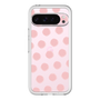 スリムプロテクションプレミアムケース［ オリジナル - 推し色水玉 - ピンク ］