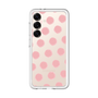 スリムプロテクションプレミアムケース［ オリジナル - 推し色水玉 - ピンク ］