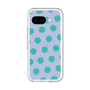 スリムプロテクションプレミアムケース［ オリジナル - 推し色水玉 - グリーン ］
