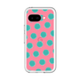 スリムプロテクションプレミアムケース［ オリジナル - 推し色水玉 - グリーン ］