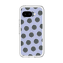スリムプロテクションプレミアムケース［ オリジナル - 推し色水玉 - ブラック ］