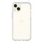 スリムプロテクションプレミアムケース［ オリジナル - 推し色水玉 - ホワイト ］