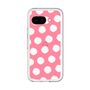スリムプロテクションプレミアムケース［ オリジナル - 推し色水玉 - ホワイト ］