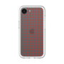 スリムプロテクションプレミアムケース［ オリジナル - 推し色チェック - レッド ］