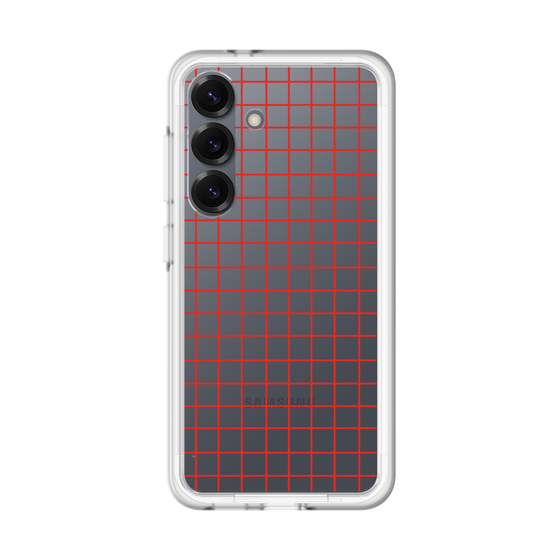スリムプロテクションプレミアムケース［ オリジナル - 推し色チェック - レッド ］